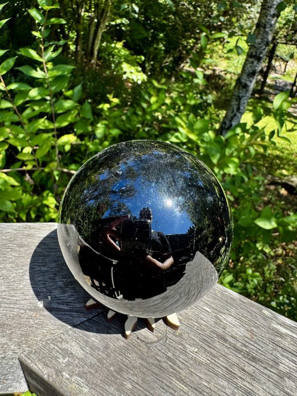 Black Obsidian Sphere