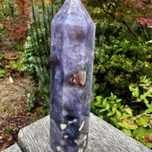 Blue Flower Agate Point