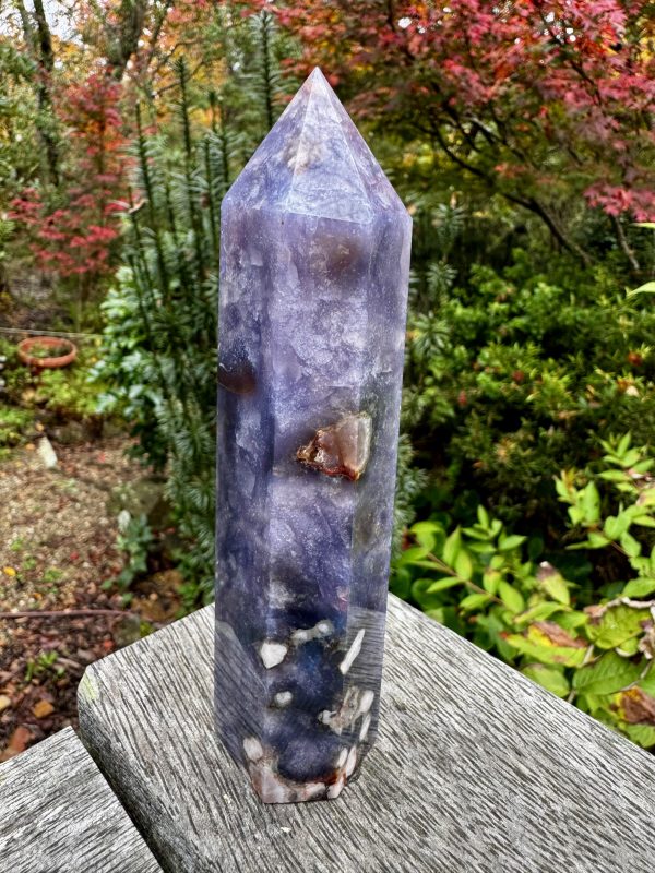 Blue Flower Agate Point