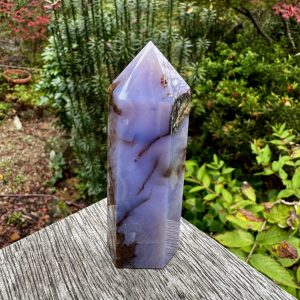 Blue Flower Agate Point