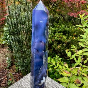 Blue Flower Agate Point