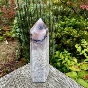 Blue Flower Agate Point