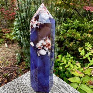 Blue Flower Agate Point