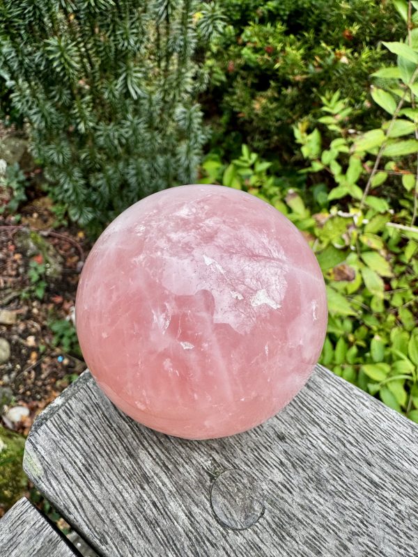 Roze Quartz Sphere