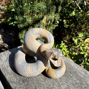 Jasper Snake Carving