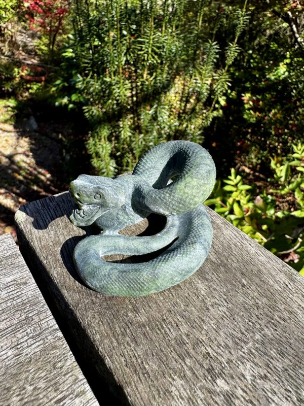 Jasper Snake Carving - Image 2