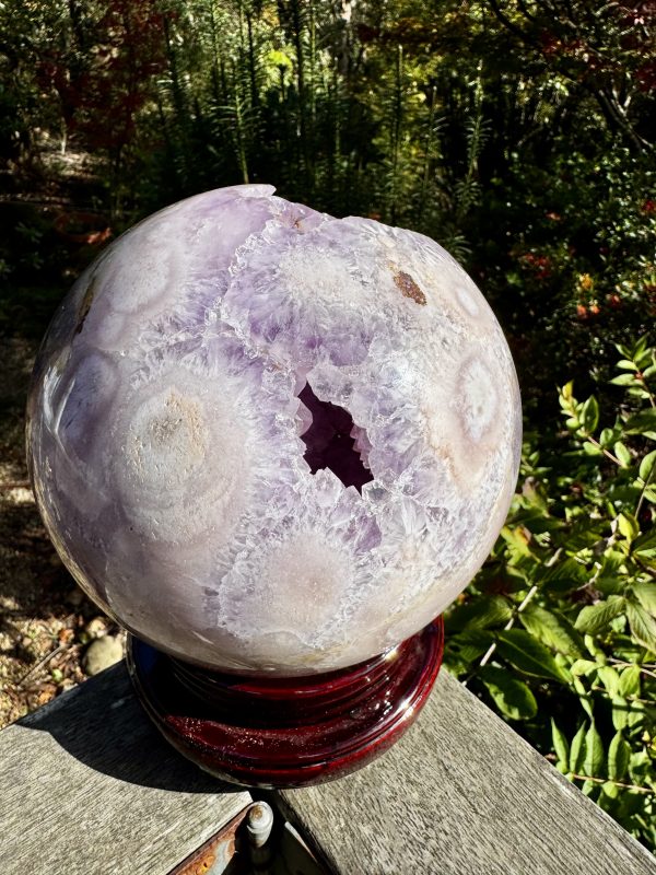 A Grade Huge Pink Amethyst Sphere - Image 4