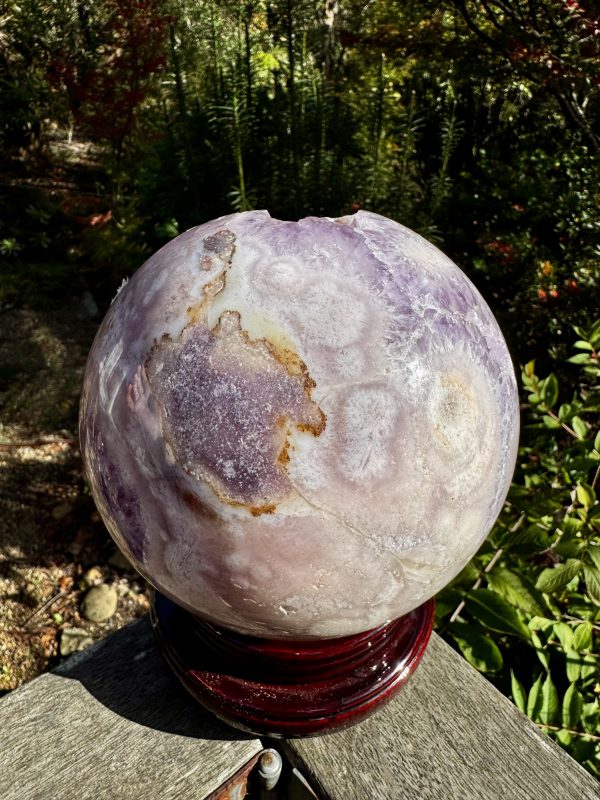 A Grade Huge Pink Amethyst Sphere - Image 5