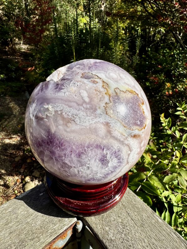 A Grade Huge Pink Amethyst Sphere - Image 6