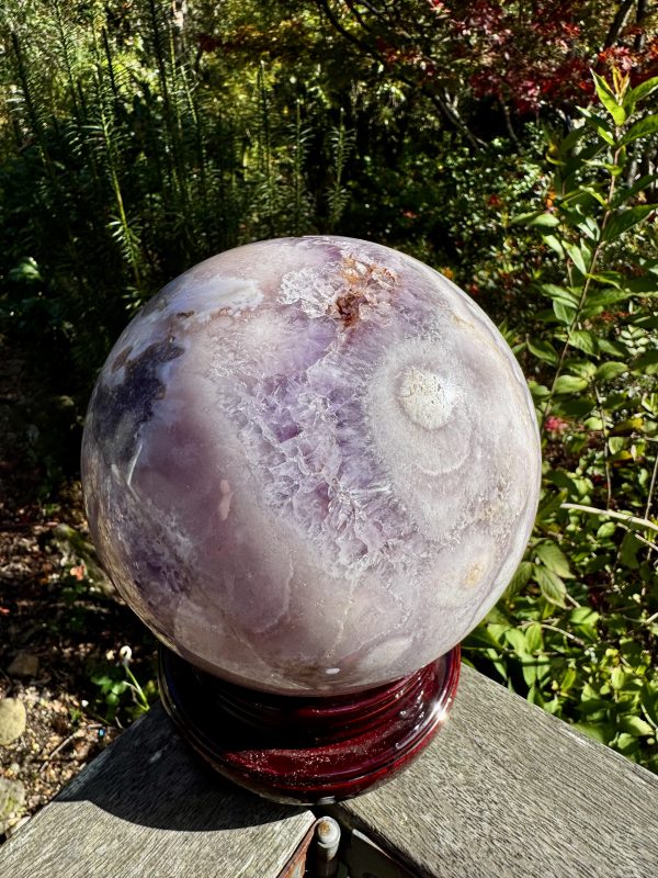 A Grade Huge Pink Amethyst Sphere - Image 8