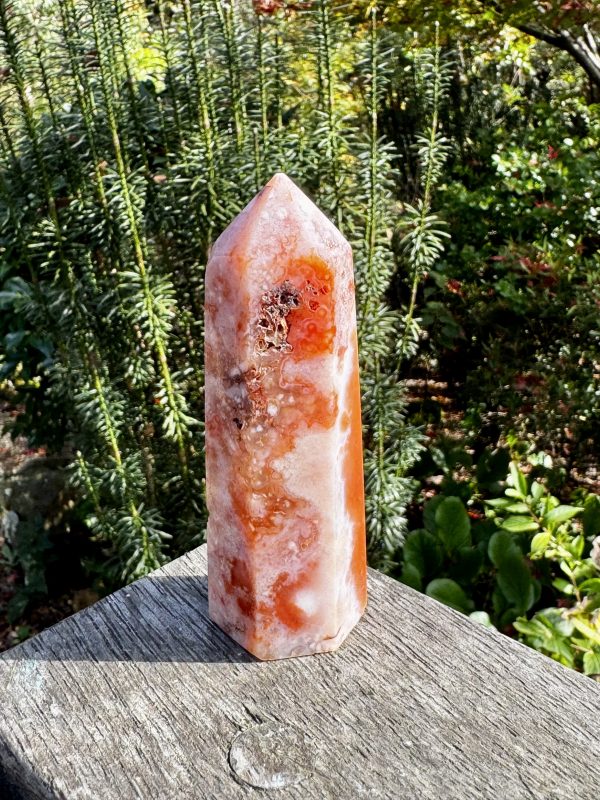 Carnelian Flower Agate