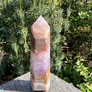 Agate & Amethyst Point