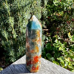 Red Moss Agate Point