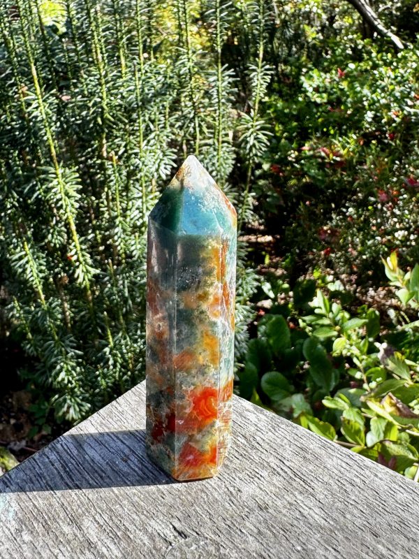 Red Moss Agate Point