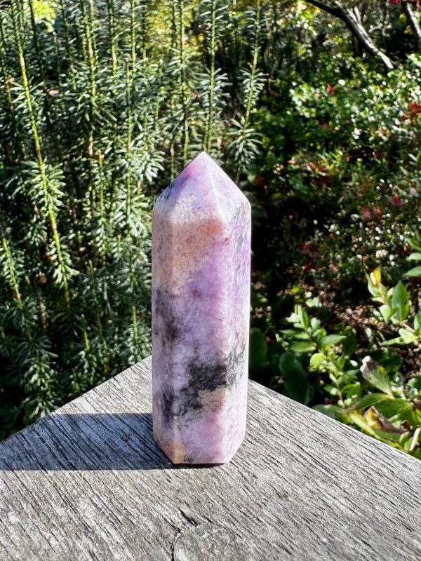 Lepidolite Point