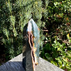 Red Moss Agate Point