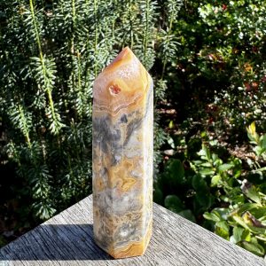 Mexican Crazy Lace Agate Point