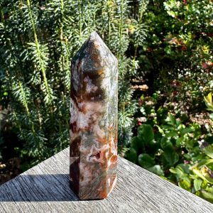 Red Moss Agate Point