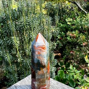 Red Moss Agate Point