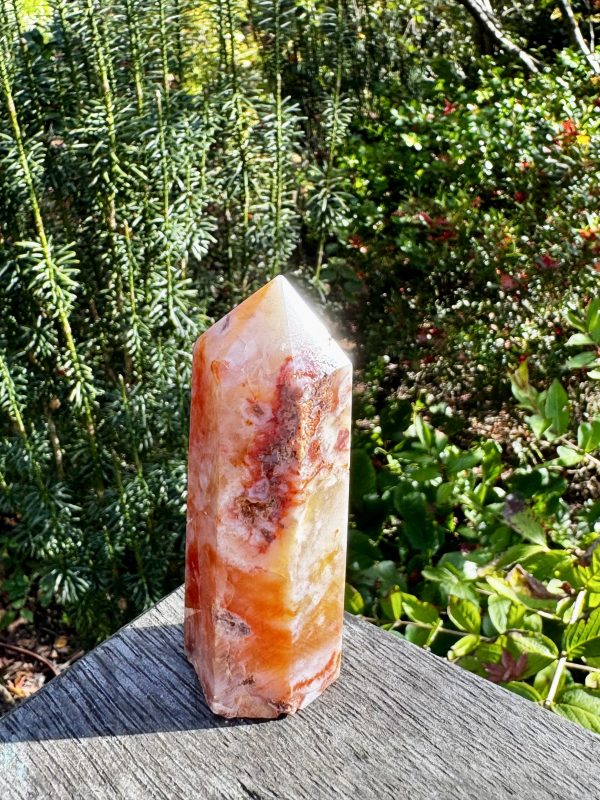 Carnelian Flower Agate
