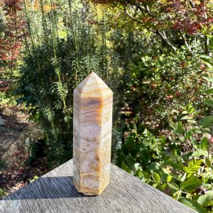 Mexican Crazy Lace Agate Point