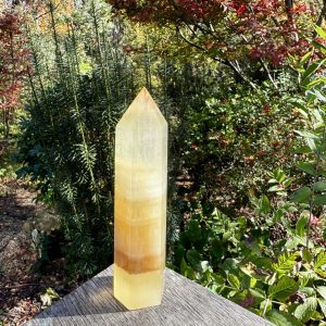 Yellow Fluorite Point