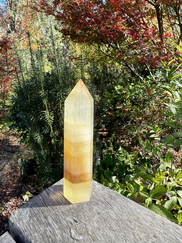 Yellow Fluorite Point