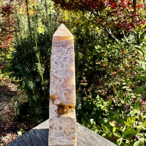 High Grade Mexican Crazy Lace Agate Tower