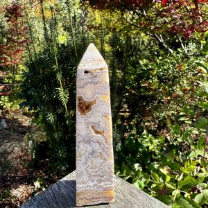 Mexican Crazy Lace Agate Tower High Grade
